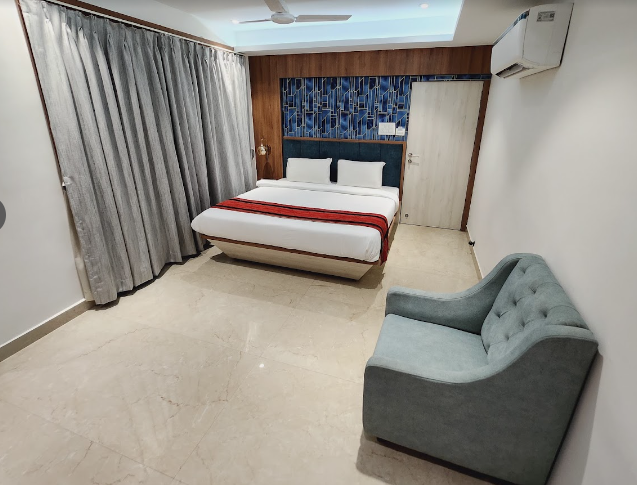 Hotel Prakash Residency   Best Hotel in Barwadda Dhanbad  Satyam Nagar | Deluxe Double Bed Room 